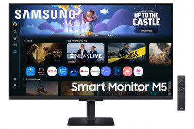 Samsung 32"  M5 Smart Monitor with Smart TV Experience | LS32FM500EWXXL