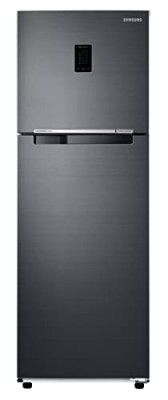 Samsung 322L 2 Star Inverter Frost-Free Convertible 5 In 1 Double Door Refrigerator (RT37C4522B1/HL)