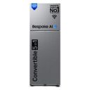 Samsung 330 L, 3 Star, Double Door, WiFi Enabled Bespoke AI Refrigerator (RT34DG5A4DSLHL)...