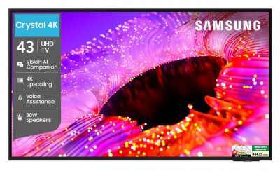 Samsung 43" inches Crystal UHD 4K Samsung Vision AI Smart TV UA43UE86AHULXL