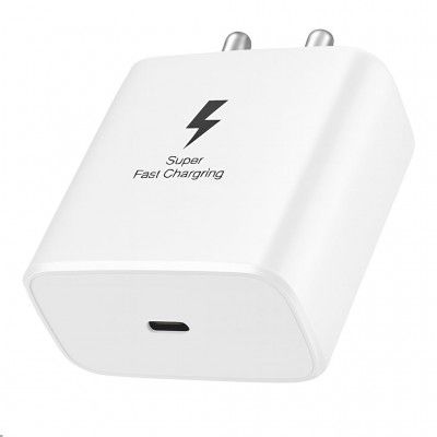 Samsung 45W USB-C Super Fast Charging Adapter for Galaxy S25 Ultra/Edge/FE