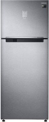 SAMSUNG 465 L Frost Free Double Door 3 Star Convertible Refrigerator with 5In 1  (Ez Clean Steel, RT47B623ESL/TL)