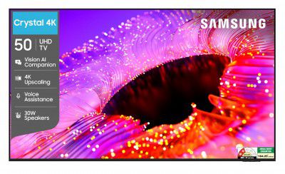 Samsung 50" Crystal UHD 4K Samsung Vision AI Smart TV UA50UE83AHULXL