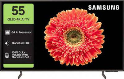 [2025 Edition] Samsung (55") QLED Ultra HD (4K) Smart Tizen TV (QA55QEF6AULXL)
