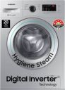 SAMSUNG 6 kg Inverter, 5 star, Hygiene Steam,Digital Inverter Fully Automatic Front Load Washing Machine with In-built Heater Silver  (WW60R20GLSS/TL)...