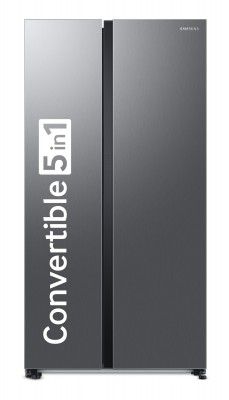 [Extra Rs.13212 OFF] Samsung 653 L, 2 Star, Side By Side Refrigerator (RS76CG80X0S9HL)