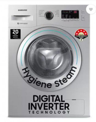 [Extra Rs.3750 OFF] SAMSUNG 7 kg Fully Automatic Front Load Washing Machine Silver (WW70R20GLSS/TL)
