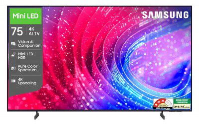 Samsung 75" 4K Mini LED Samsung Vision AI Smart TV UA75M2EHAULXL