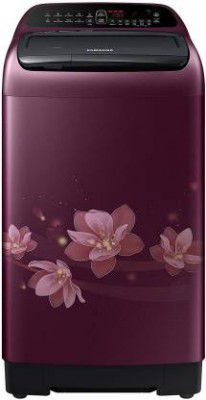 SAMSUNG 8 kg Fully Automatic Top Load Black, Purple (WA80T4560BM/TL)
