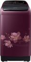 SAMSUNG 8 kg Fully Automatic Top Load Black, Purple (WA80T4560BM/TL)...