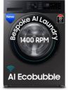 [Extra Rs 11250 Off] SAMSUNG 9 kg 5 Star, AI Ecobubble, Super Speed, Wi-Fi, Hygiene Steam, Grey  (WW90DG5U24AXTL)...