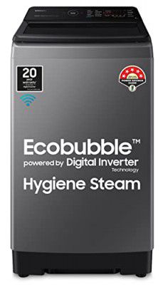 Samsung 9 Kg 5-star Ecobubble Wi-Fi Inverter Fully Automatic Top Load Washing Machine (WA90BG4582BDTL)