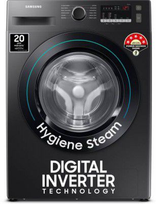 [Extra Rs 7500 Off] SAMSUNG 9 kg Fully Automatic Front Load Washing Machine Black (WW90T4040CB1TL)