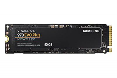 Samsung 970 EVO Plus 500GB PCIe NVMe M.2 (2280) Internal Solid State Drive (SSD) (MZ-V7S500)