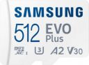 SAMSUNG Evo Plus 512 GB MicroSDXC Class 10 130 MB/s Memory Card  (With Adapter)...