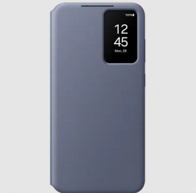 SAMSUNG Flip Cover for Galaxy S24 (Handy Hidden Pocket, Violet)