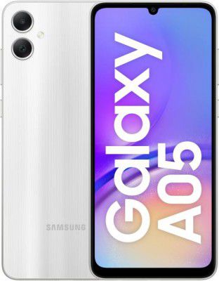 SAMSUNG Galaxy A05 (Black, 128 GB | 6 GB RAM)