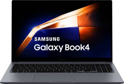 SAMSUNG Galaxy Book4 Intel Core 5 120U - (8 GB/512 GB SSD/Windows 11 Home) NP750XGK-KG1IN Thin and Light Laptop  (15.6 Inch, Gray, 1.55 Kg, With MS Office)