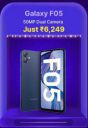 Big Billion Days Special : Samsung Galaxy F05 to be priced at ₹6249...