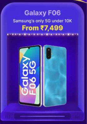 Big Billion Days Special : Samsung Galaxy F06 5G to be priced at ₹7499