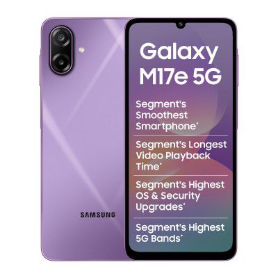Samsung Galaxy M17e 5G Mobile (4GB RAM + 128GB Storage)
