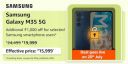 Samsung Galaxy M35 5G @ ₹15,999 during Prime Day Sale...