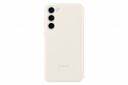 Samsung Galaxy S23+ Smart Clear View Wallet Cover - Cream...