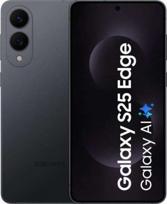 Samsung Galaxy S25 Edge 5G (Titanium Jetblack, 256 GB | 12 GB RAM)