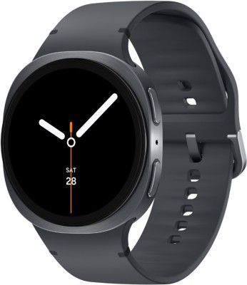 Samsung Galaxy Watch8 (44mm, Bluetooth) (Dark Gray Strap, Large)