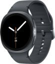 Samsung Galaxy Watch8 (44mm, Bluetooth) (Dark Gray Strap, Large)...