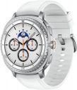 Samsung Galaxy Watch8 Classic (46mm Bluetooth) (White Strap, Large)...