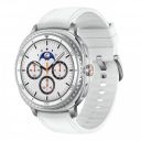 Samsung Galaxy Watch8 Classic (46mm Bluetooth, White) with 3nm Processor...