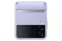 Samsung Galxy Z Flip4 Flap Leather Cover for Mobile, Light Blue...