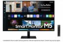 Samsung LS27BM500EWXXL 27" Smart Monitor with World’s 1st Do-It-All Screen, 178° All Around Viewing Angle (LS27BM500EWXXL, Black)...