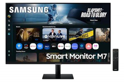Samsung M7 Series 32" Vision AI Smart Monitor (LS32FM700UWXXL, Black)