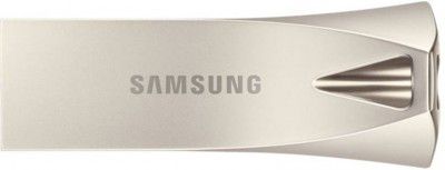 Samsung MUF-64BE3/APC 64 GB Pen Drive Compatible with GamingUSB 3.1 Metal Case (Silver)