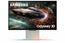 Samsung Odyssey 3D G90XF 27" 4K (3840 x 2160) IPS Flat Gaming Monitor (LS27FG900XWXXL, Mercury Silver)...