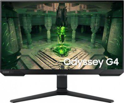 SAMSUNG Odyssey G4 (25") Full HD IPS Panel with Ergonomic Stand Gaming Monitor (LS25BG400EWXXL)