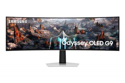 [Extra Rs.8250 Off] Samsung Odyssey OLED G9 49" Dual QHD 5120 x 1440 Curved 1800R Gaming Monitor (LS49CG930SWXXL, Silver)