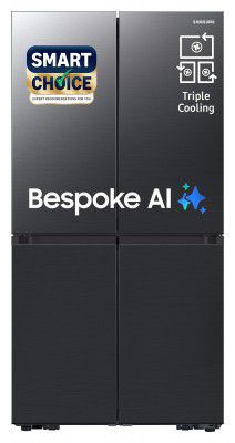 Samsung Smart Choice 650 L, Convertible, Digital Inverter, Frost Free, French Door Refrigerator (RF65DG90BDSGTL)