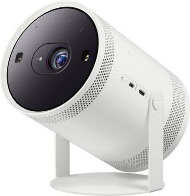 SAMSUNG SP-LFF3CLAXXXL (2300 lm / Wireless / Remote Controller) Portable The Freestyle 2nd Gen, Compact Smart LED Projector