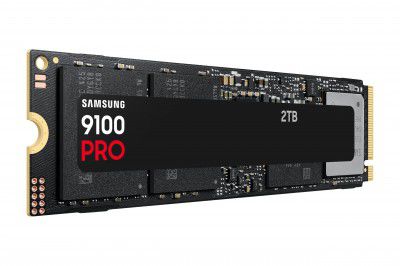 Samsung SSD 9100 PRO 2TB, PCIe 5.0x4 M.2 2280, Seq. Read Speeds Up to 14,800MB/s (MZ VAP2T0B)