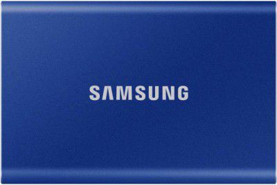 SAMSUNG T7 1 TB External Solid State Drive (SSD) (Blue)