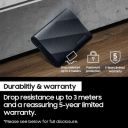 Samsung T9 Portable External SSD 1TB, USB 3.2, Speed up to 2,000 MB/s Read Speed, Storage for Professional Creators - videographers, Graphic Designers, Artists, MU-PG1T0B/WW, Black...