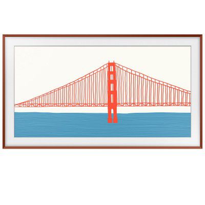 Samsung The Frame 2021 TV (55") Bezel - Terracotta (VG-SCFA55TRCXL)