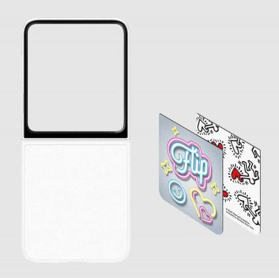 SAMSUNG TPU Back Cover for SAMSUNG Galaxy Z Flip7 FE, Flip6 (Flipsuit, Gray)