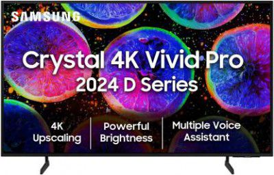 [Extra Rs 17000 Off] SAMSUNG Vivid Pro (75") Ultra HD (4K) LED Smart Tizen TV 2024 Edition  (UA75DUE77AKXXL)