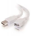 SAMZHE 1.5 MTR USB 3.0 Super Speed Extension Cable (White) (MST-787-2)...