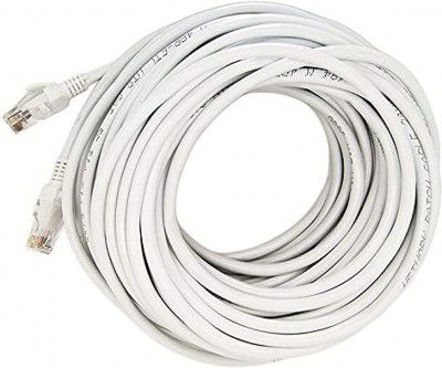 SAMZHE CAT 6E RJ45 Network Ethernet LAN Patch Cable 2.5 to 3 MTR (White)