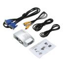 SAMZHE VGA to Video Universal PC VGA to TV AV RCA Signal Adapter Converter Video Switch Box Supports NTSC PAL System- Multicolor (MST-815)...
